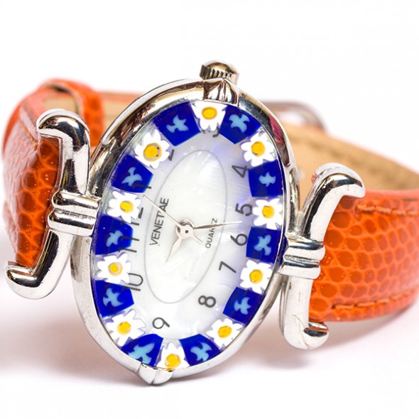 Reloj cristal murano